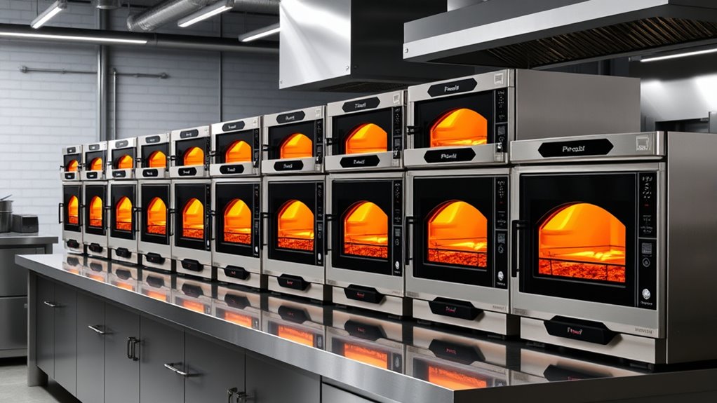 top high temperature pizza ovens