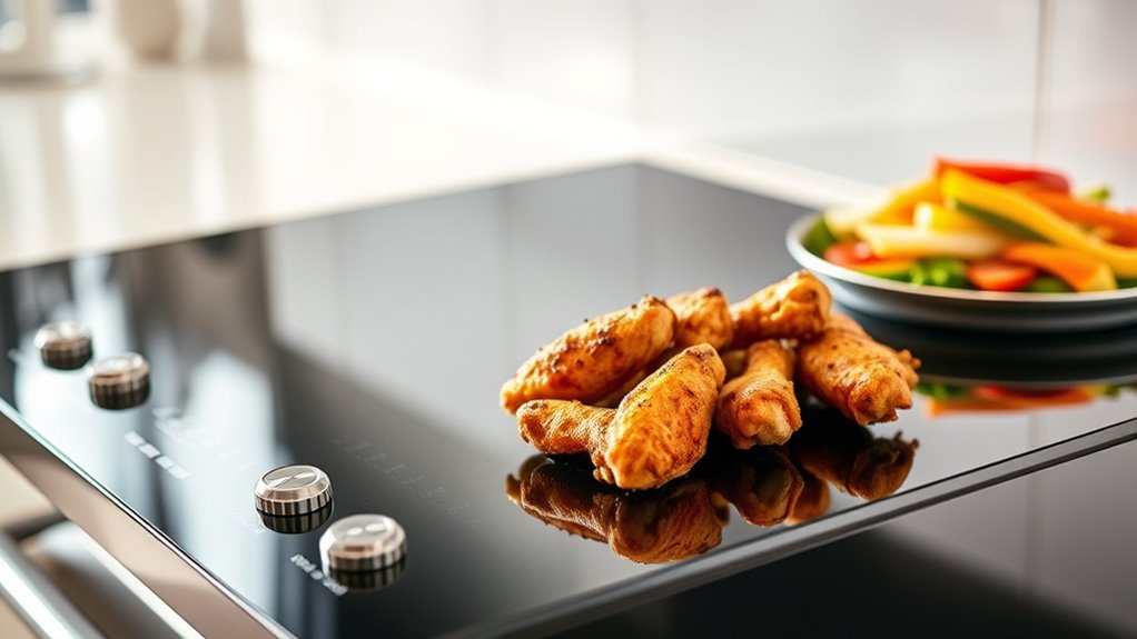 top induction ranges with air fry