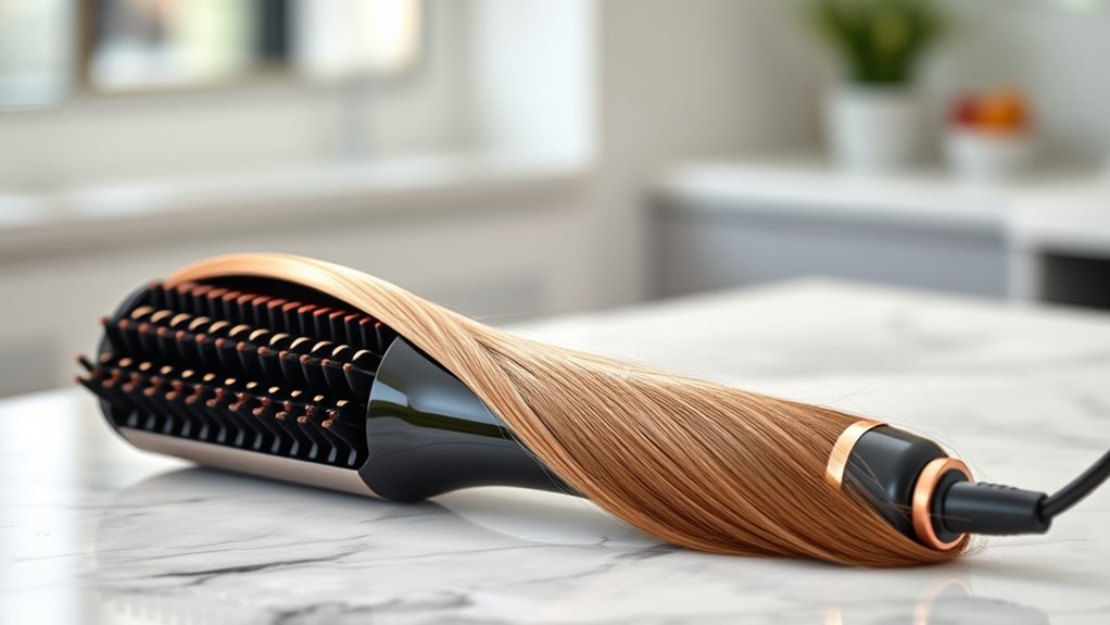 top luxury straightening brushes