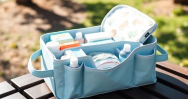 top portable diaper organizers
