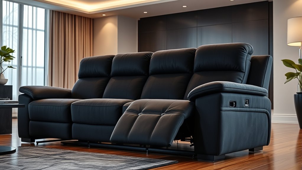 top power reclining sofas