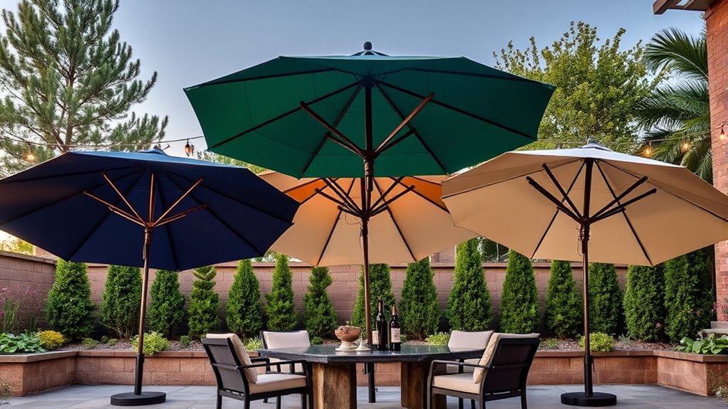 top premium patio umbrellas