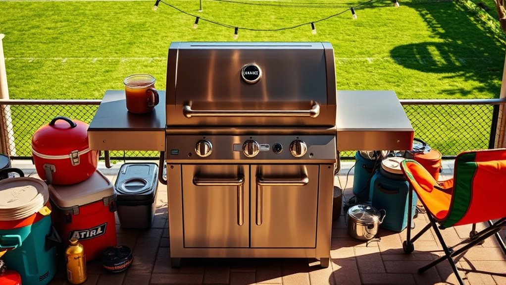 top premium tailgating grills