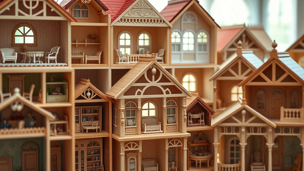 top quality wooden dollhouses