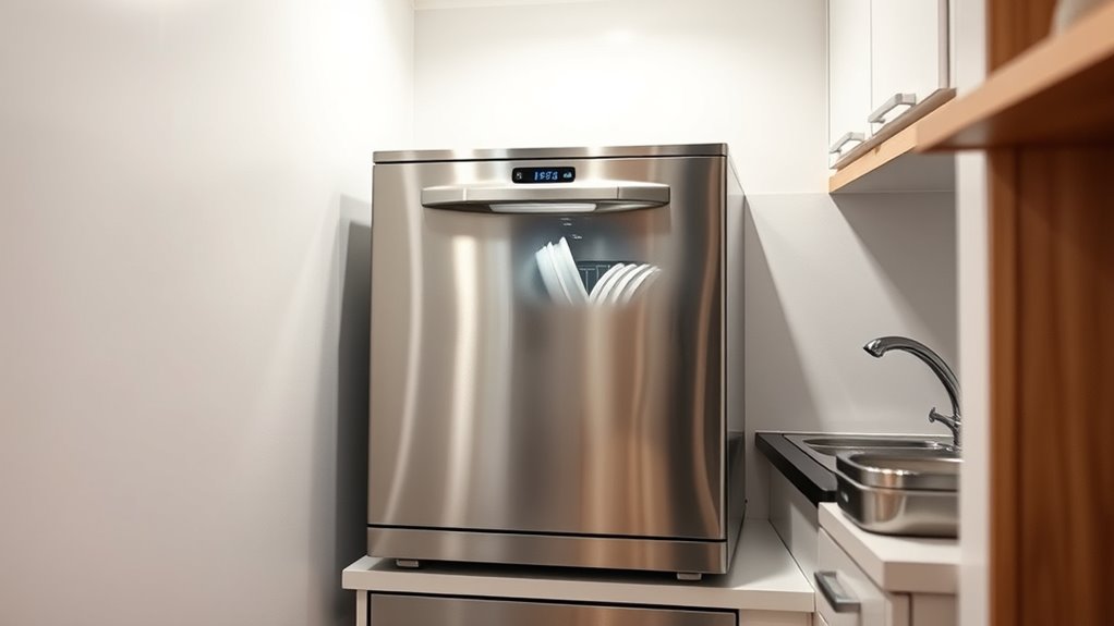 top space saving portable dishwashers