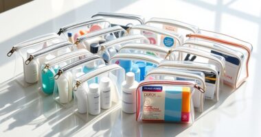 top tsa travel toiletry kits