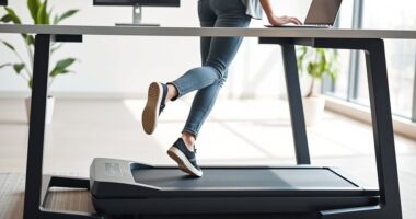 top under desk treadmills
