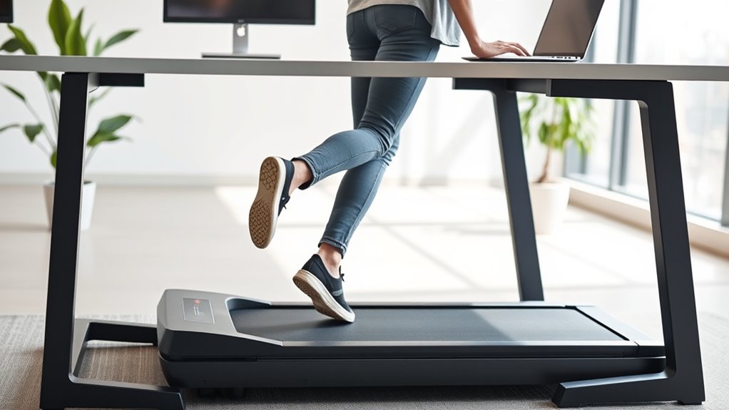 top under desk treadmills