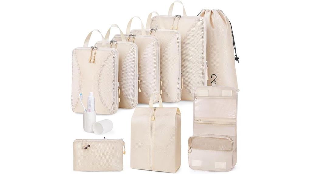 travel clothing storage organizers