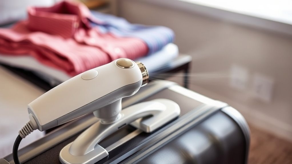 travel friendly steamer features