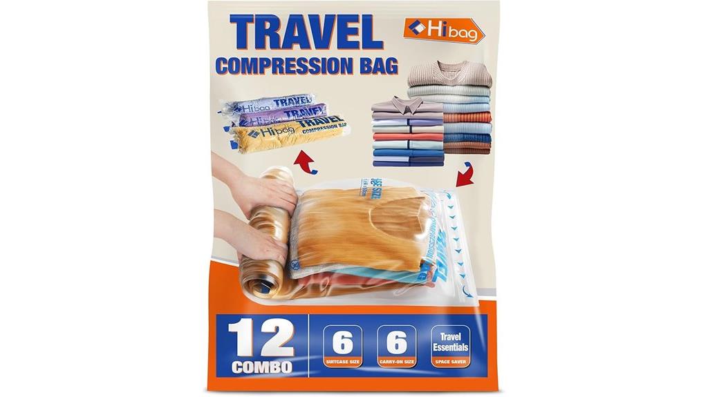 travel sized compression storage