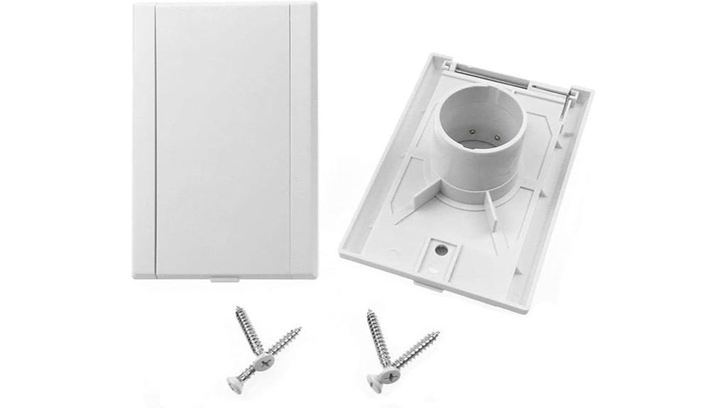 two pack central vacuum inlet