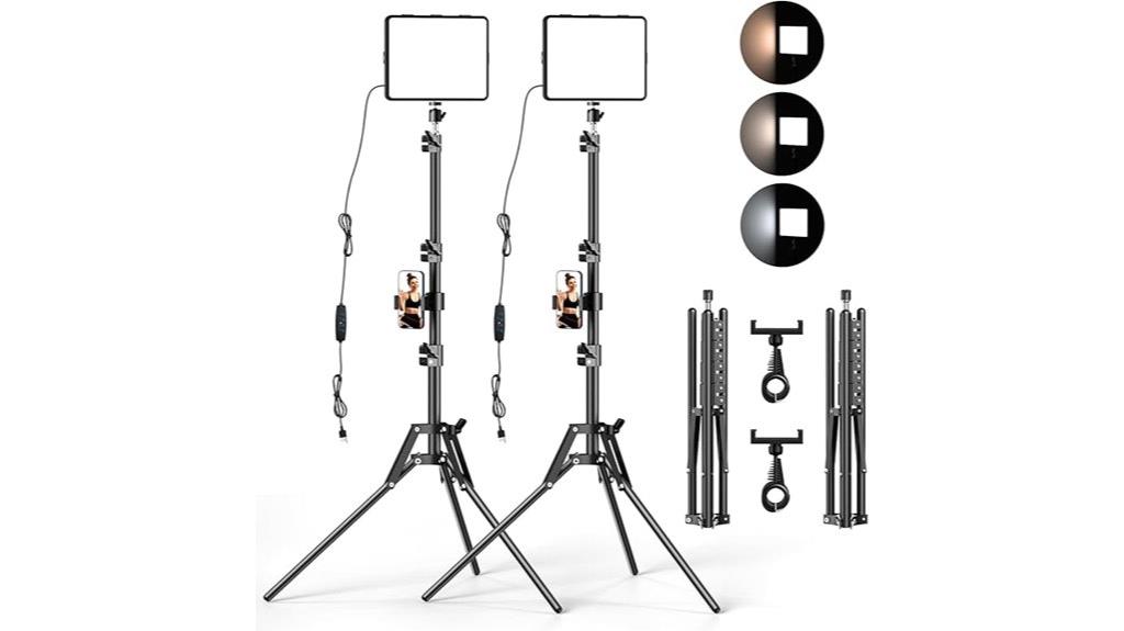 two pack video lighting