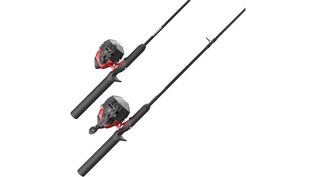 two pack zebco fishing combos