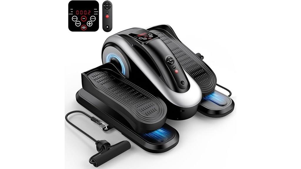 under desk elliptical remote