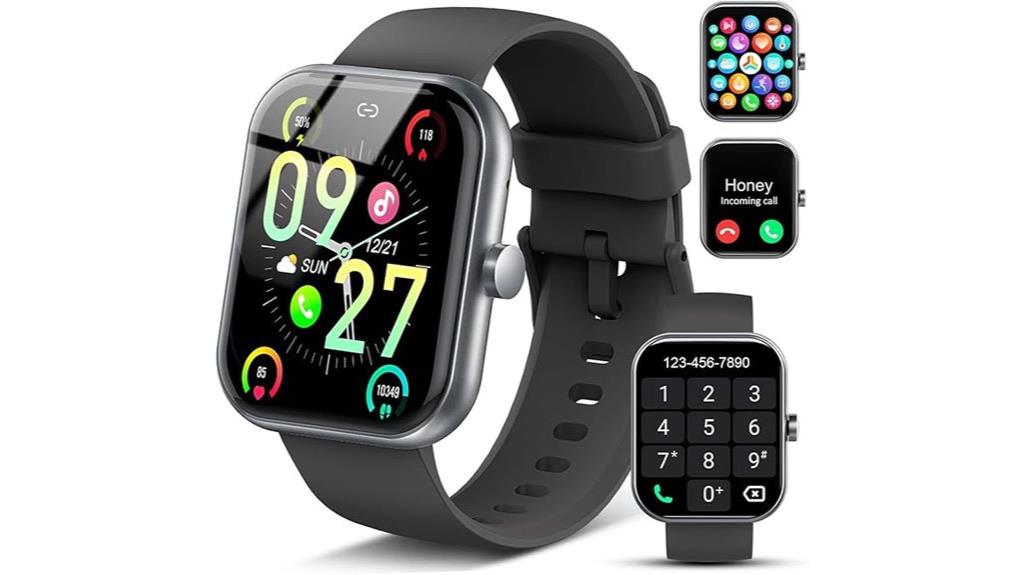 unisex fitness call smartwatch