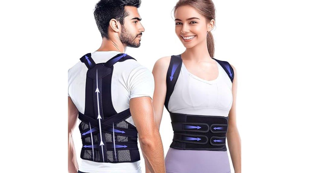 unisex full back support