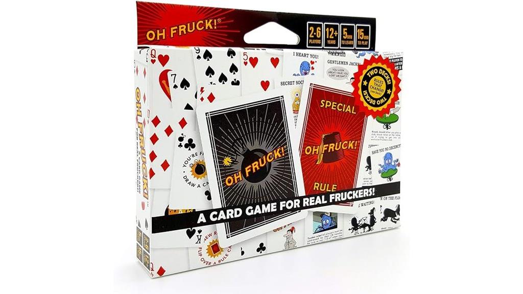 unpredictable rules card game