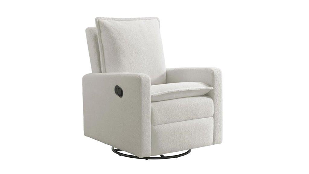 uptown nursery glider recliner
