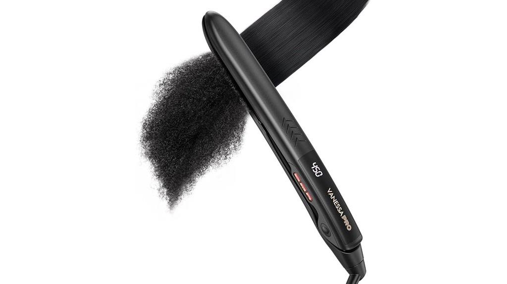 vanessa pro titanium flat iron