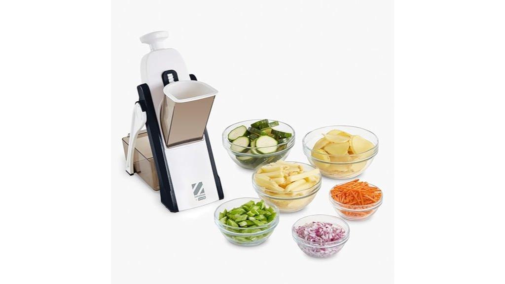vegetable slicing meal preparation