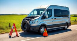 vehicle prep for festival