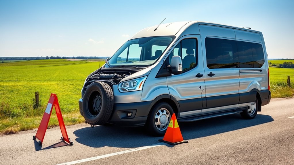 vehicle prep for festival