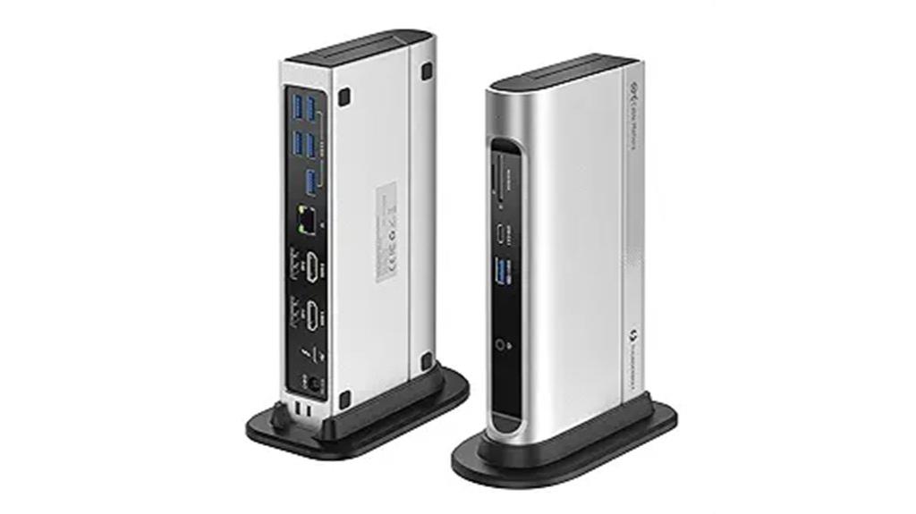 versatile 14 in 1 thunderbolt dock