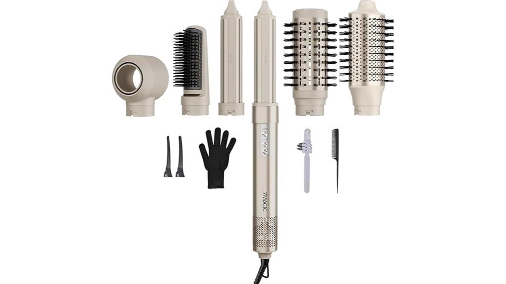 versatile 6 in 1 hair tool