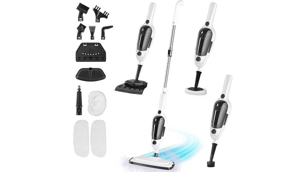 versatile multi use steam mop