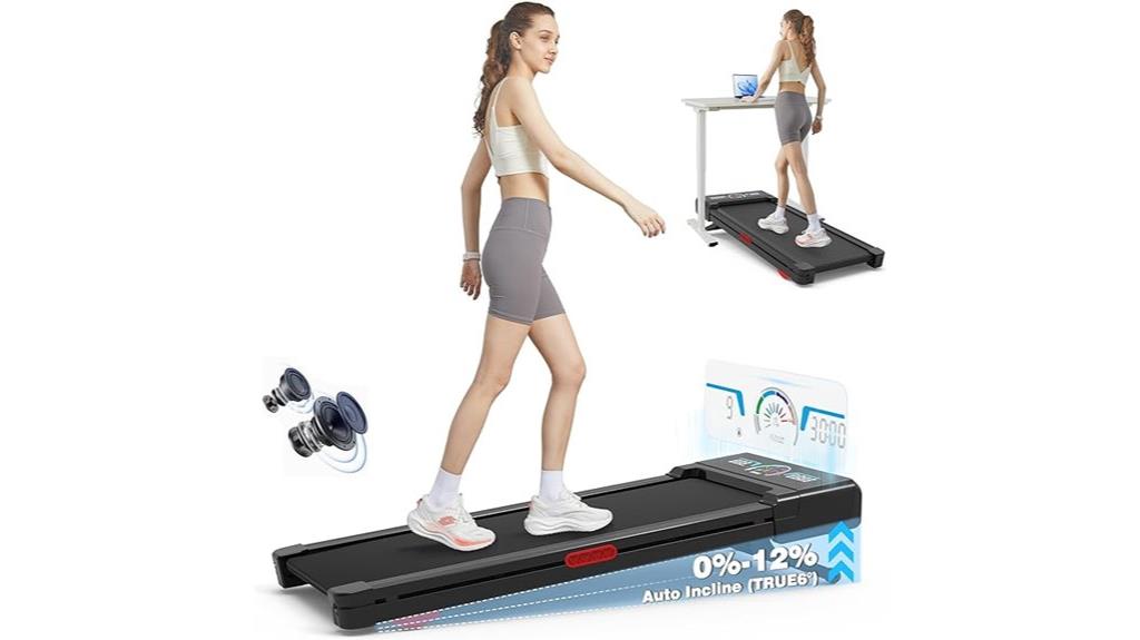 walking treadmill with incline