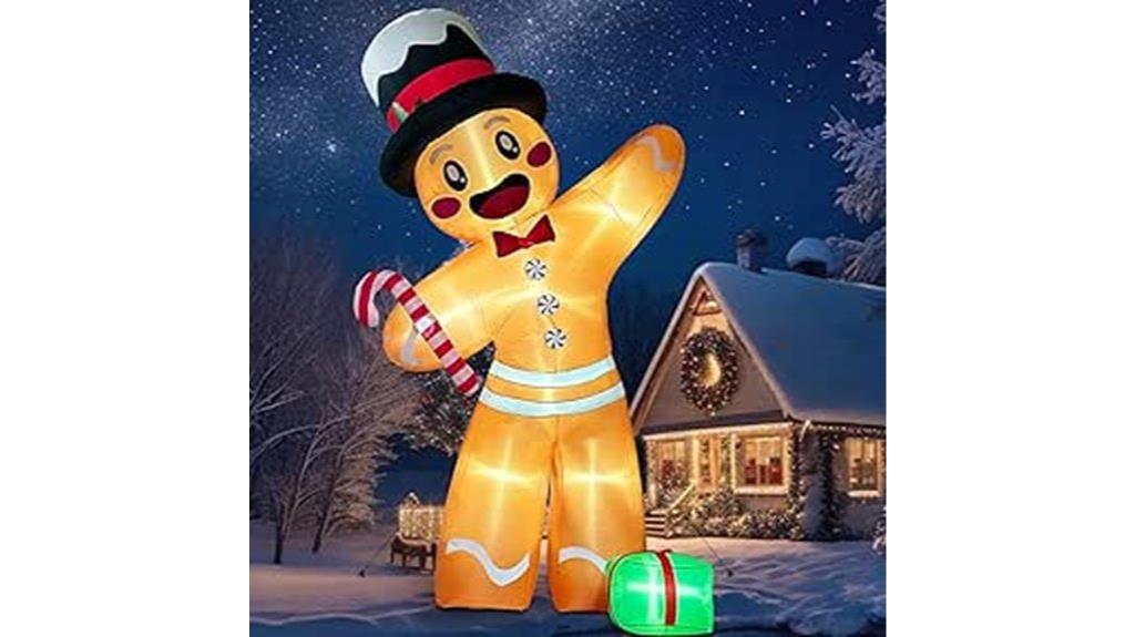 warm 12ft led inflatable
