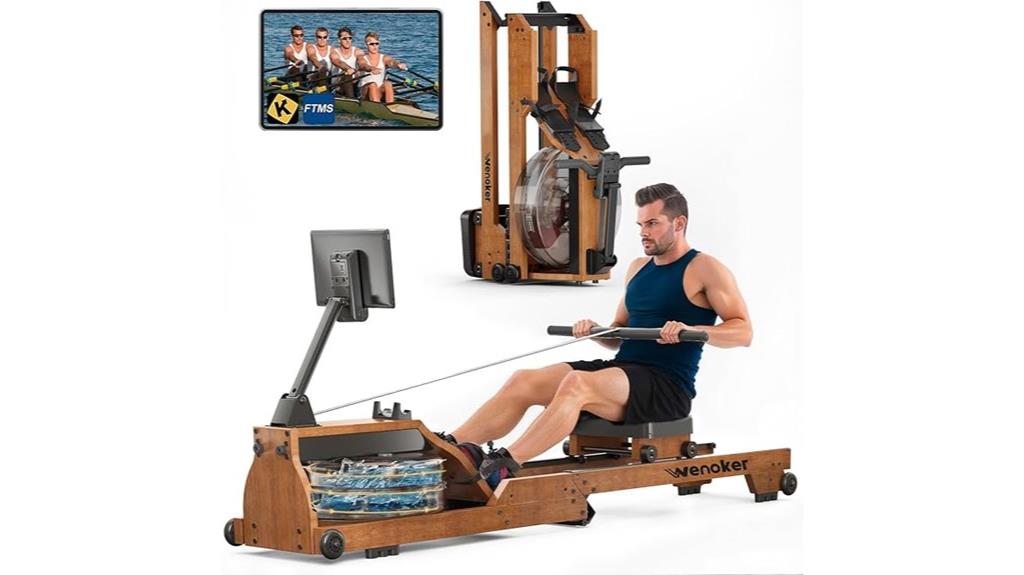 water based rowing machine