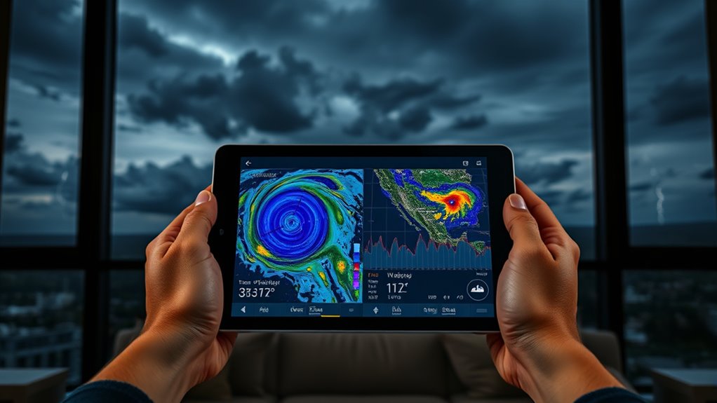 weather forecasts and radar