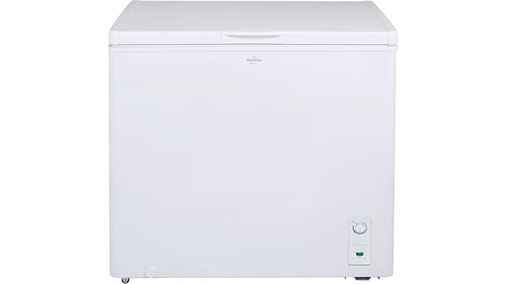 white 7 0 cu ft freezer