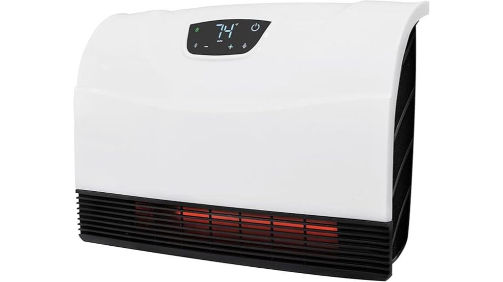wi fi wall mounted infrared heater