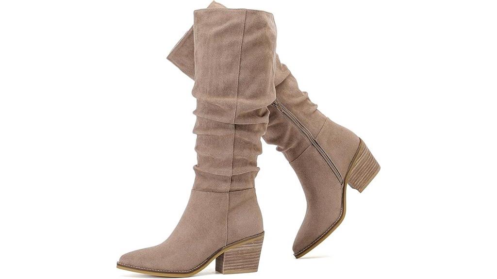 wide calf winter boots