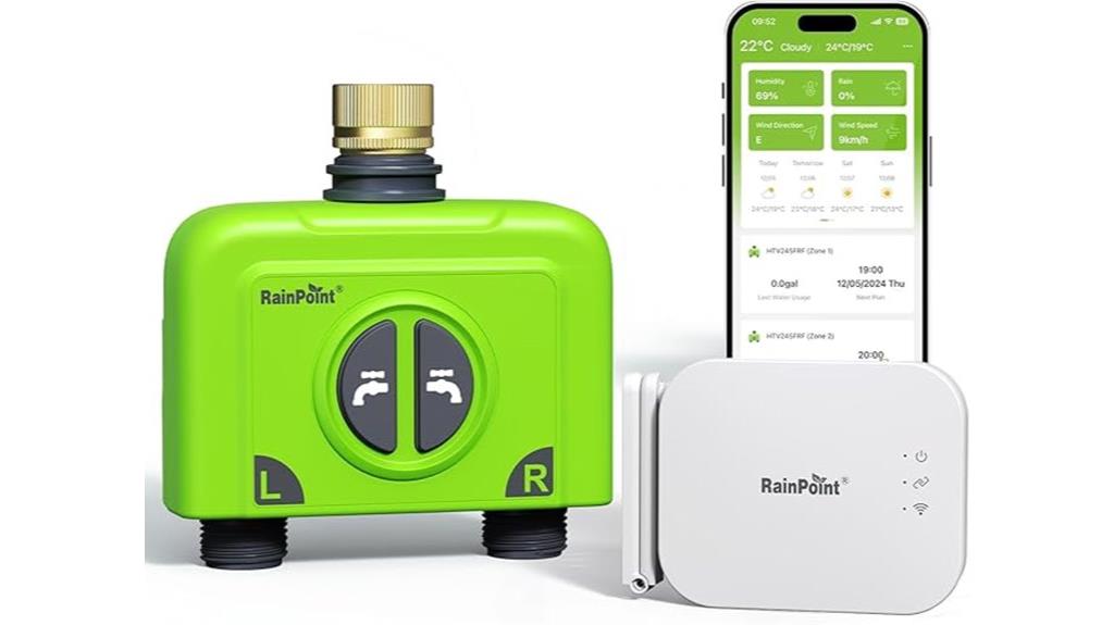 wifi water timer garden