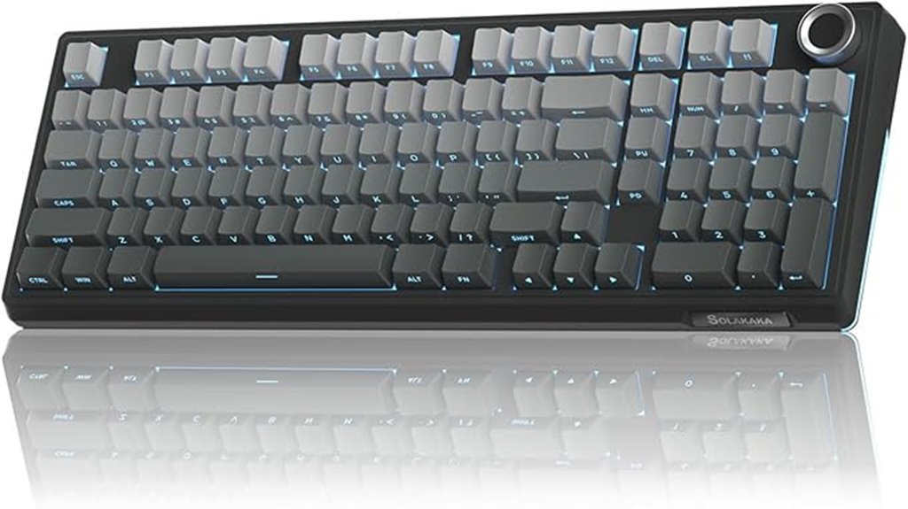 wireless rgb mechanical keyboard