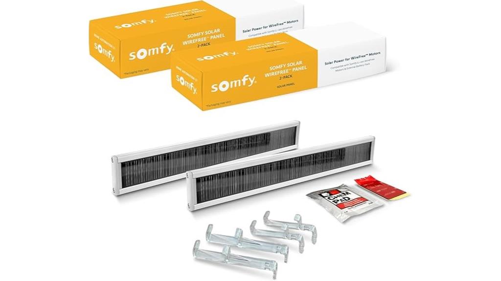 wireless solar panel set