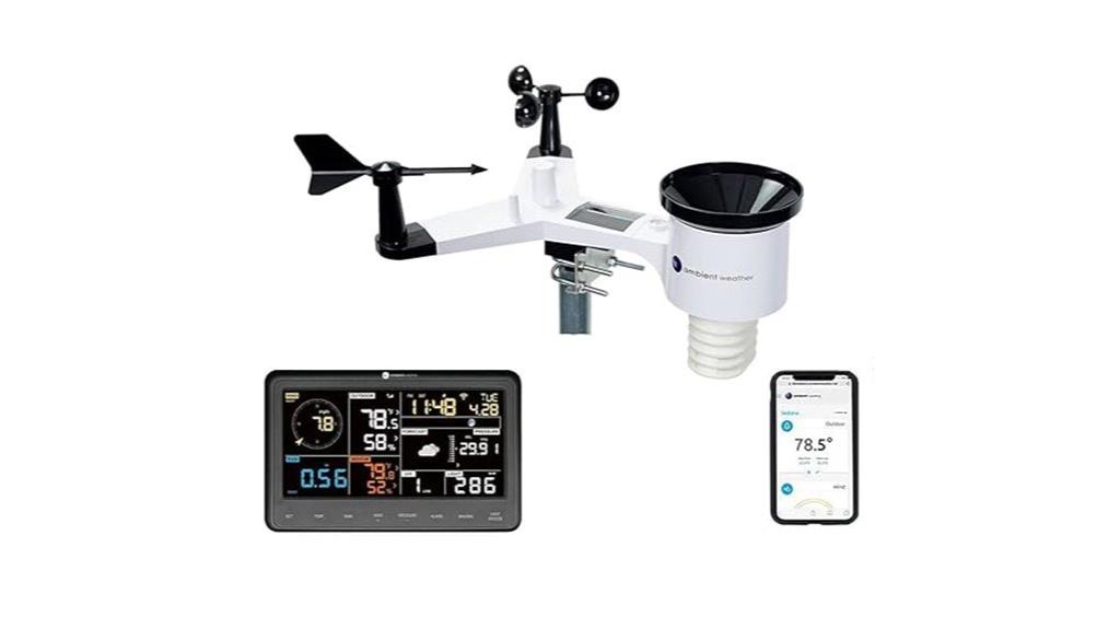 wireless weather station device