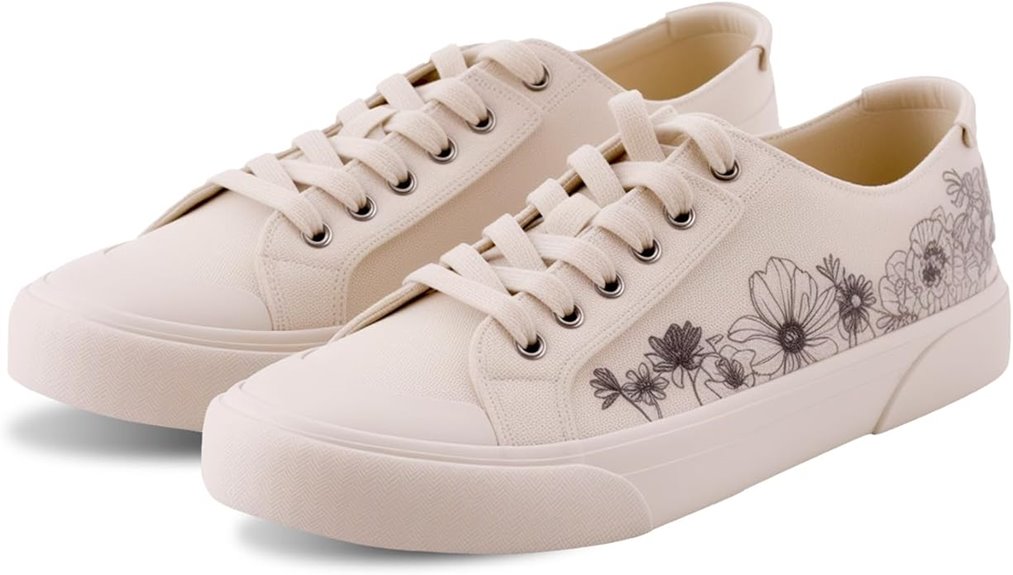 women s low top canvas sneakers