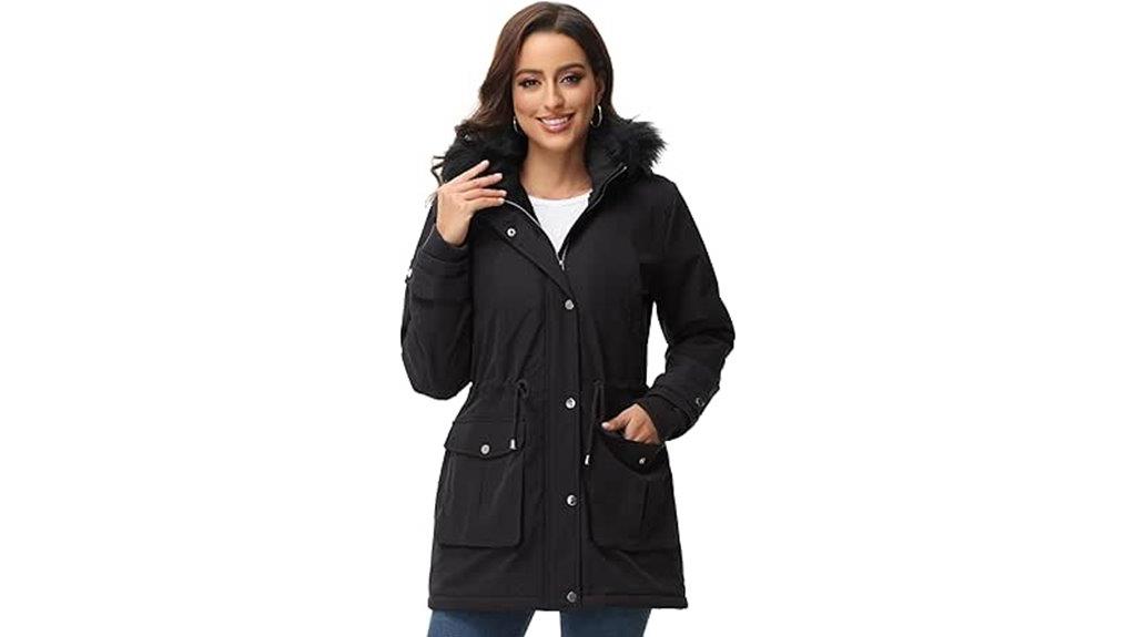 women s winter fleece coat