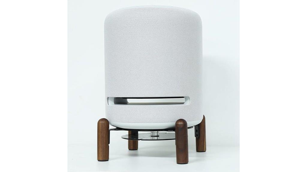 wooden echo studio stand