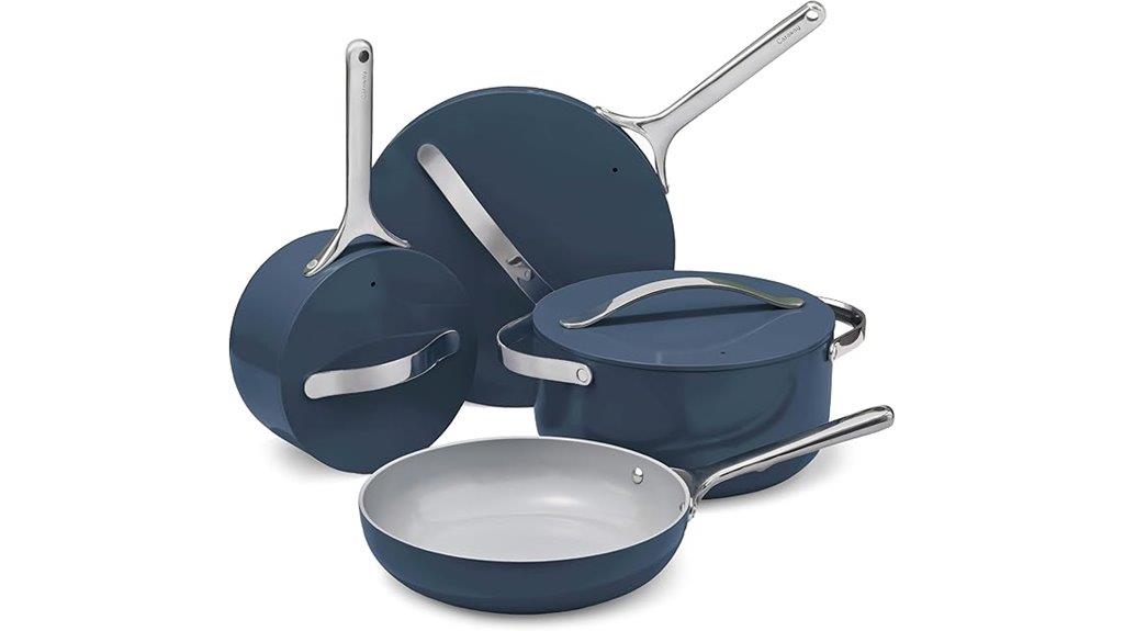 ceramic 12 piece cookware set