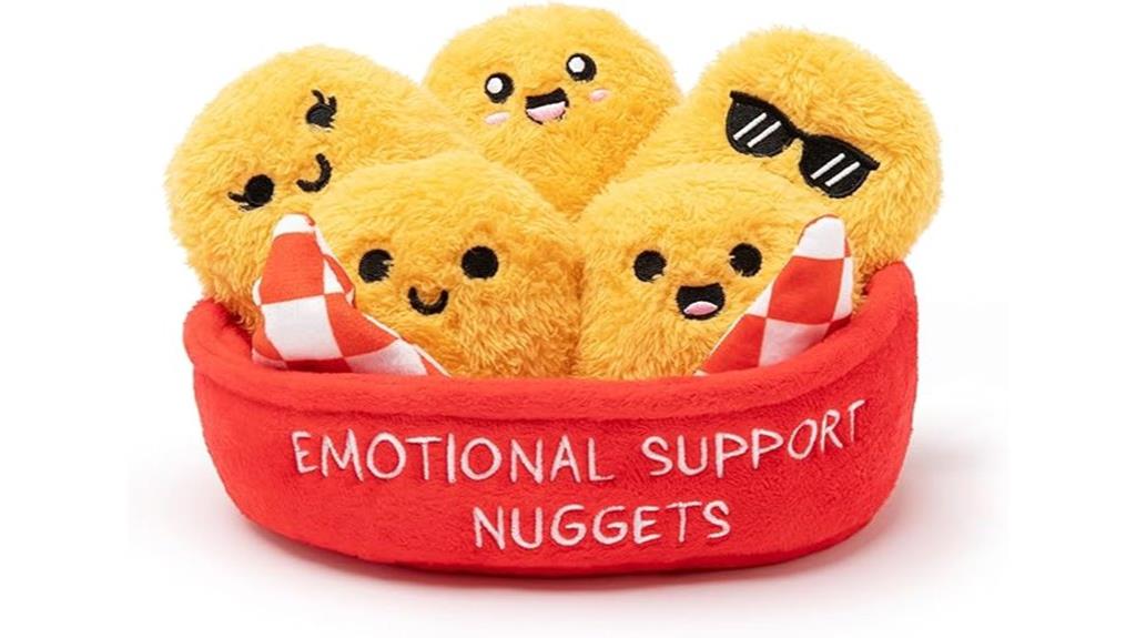 chicken nuggets plush bundle