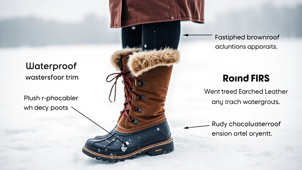 choosing warm waterproof boots