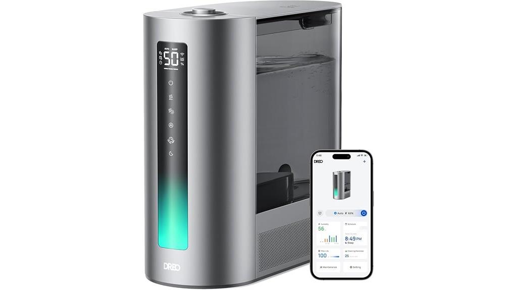 dreo 6l bedroom humidifier