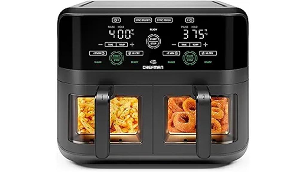 large digital dual basket