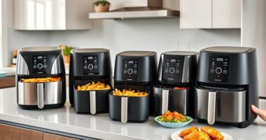 large family air fryers